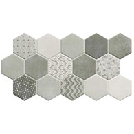 Realonda Habitat Hex Ice 26,5x51 Mat