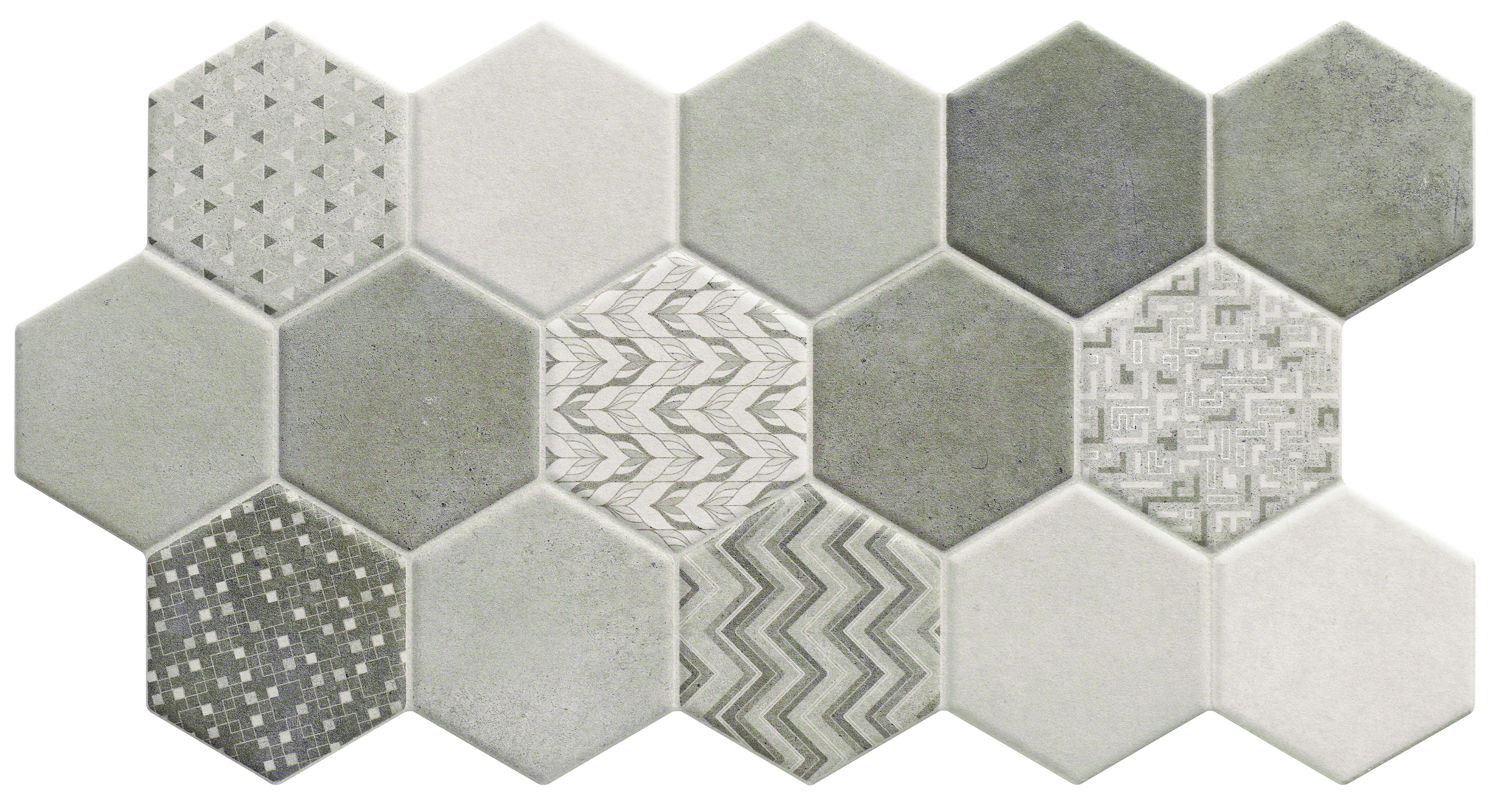 Realonda Habitat Hex Ice 26,5x51 Mat