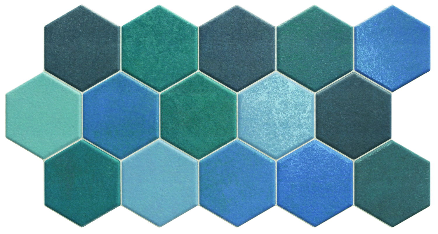 Realonda Hex Aquamarine 26,5x51