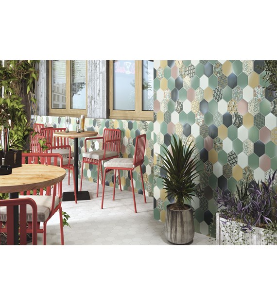 Realonda Hex Nouveau Green 26,5x51