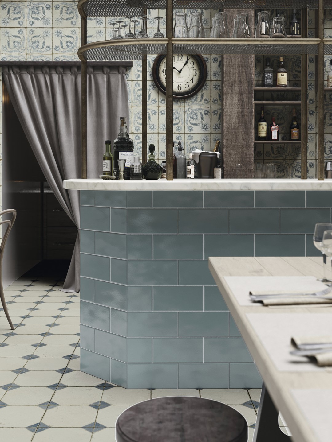 *Peronda FS Yard Blue 45x45 Nat