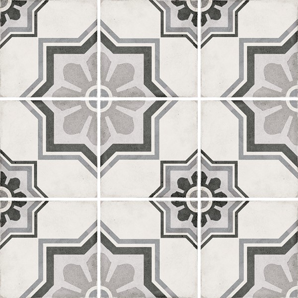 Equipe Art Nouveau Capitol Grey 20x20
