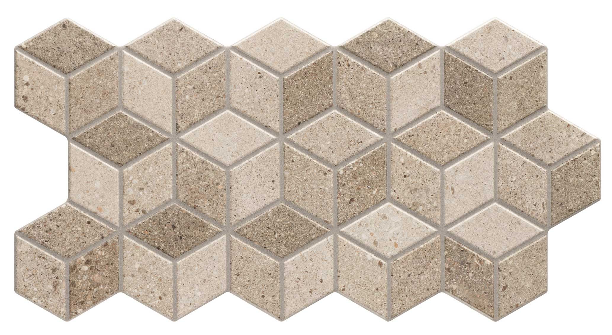 7Realonda Rhombus Stone Taupe 26,5x51