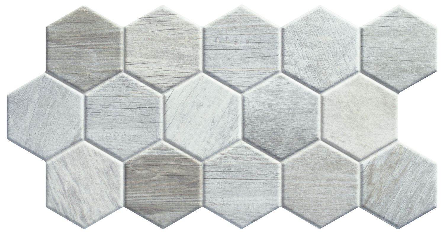 Realonda Sequoia Hex White 26,5x51