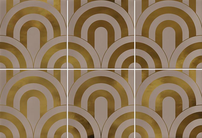 7Vives Takada Nuez Oro 23x33,5