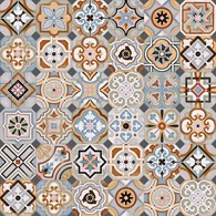 *Vives Octogono Musichalls Multicolor 20x20