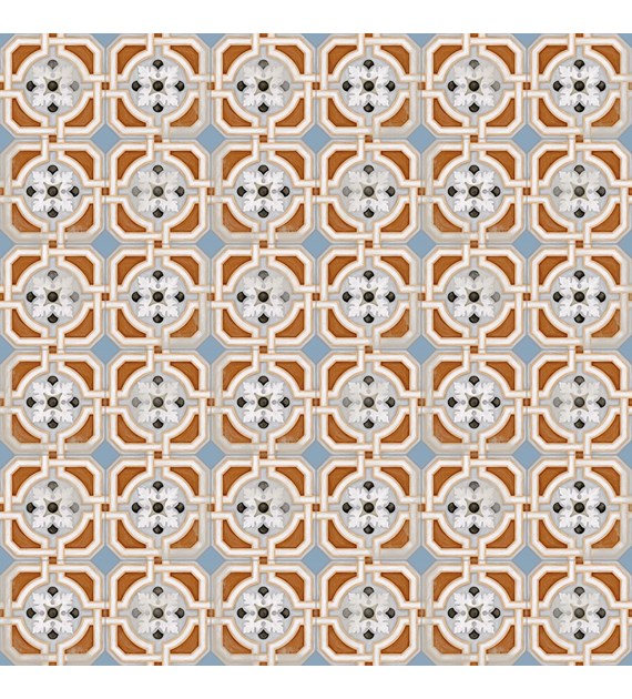 Vives Octogono Zimer Multicolor 20x20