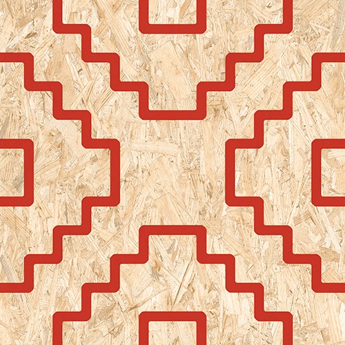 7Vives Seriaki-R Natural Rojo 59,3x59,3