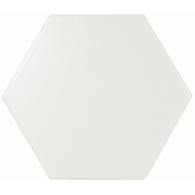 Equipe Scale Hexagon White 12,4x10,7 mat