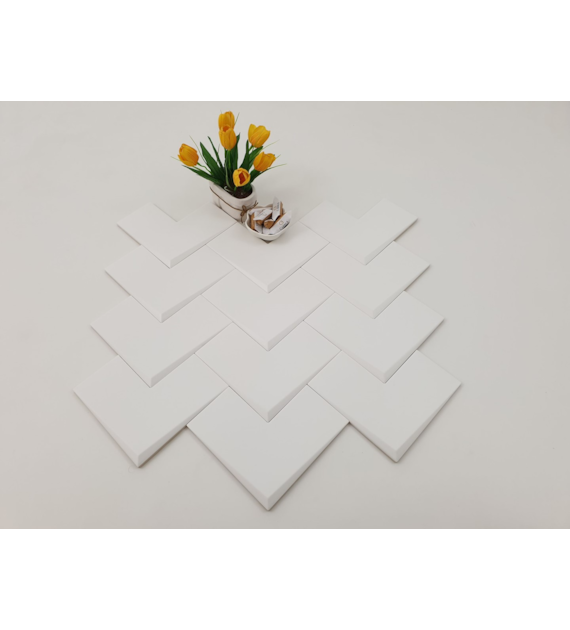 WoW Boho Elle White 20x20 Mat