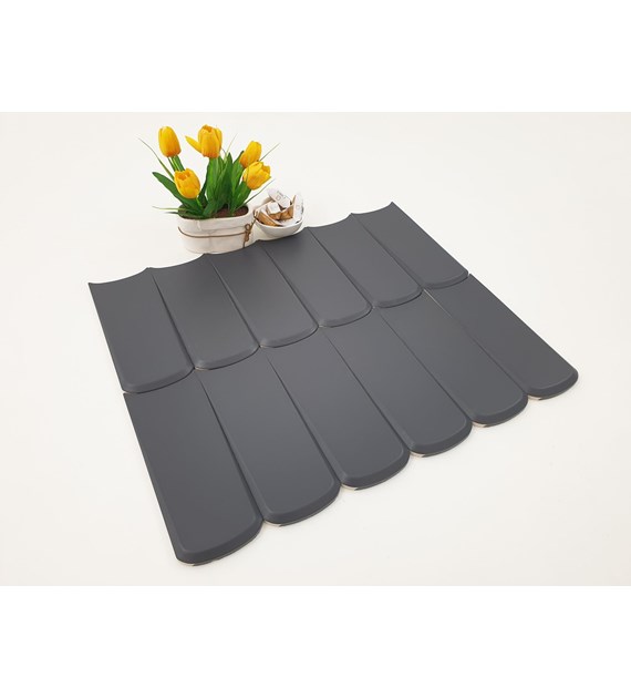 7WoW Boho Tear Black Mat 10x25 Mat