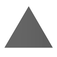 7WoW Triangle Floor Graphite Mat 20x23 Mat