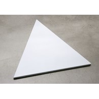 7WoW Triangle Floor Ice White 20x23 Mat